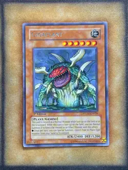 Yugioh Gigaplant PTDN-EN026 Rare 1st Ed NM - Image 1