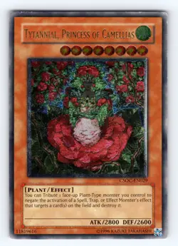 Yugioh Tytannial, Princess of Camellias CSOC-EN029 Ultimate Rare Holo - VLP 💎 - Image 1