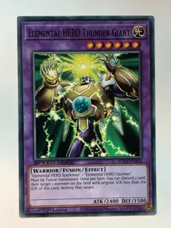 Yu-Gi-Oh! Speed Duel GX: Duel Academy Elemental HERO Thunder Giant SGX1-ENA22 - Image 1