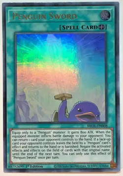 YuGiOh - Brothers of Legend - Penguin Sword - BROL-EN008 - Ultra Rare - Image 1