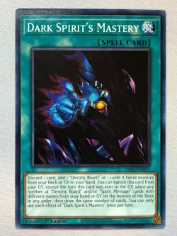 Yugioh Legendary Duelists: Season 3 Dark Spirit's Mastery NM/M - Image 1