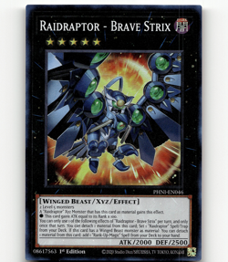Yugioh Raidraptor - Brave Strix PHNI-EN046 - Phantom Nightmare - Image 1