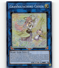Yugioh GranSolfachord Coolia Cyberstorm CYAC-EN049 Access Super Rare - Image 1