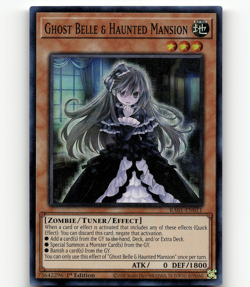 Yugioh Ghost Belle & Haunted Mansion 25th Anniv. Rarity Collection - Image 1