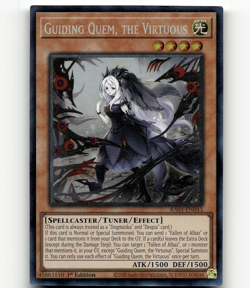 Yugioh Guiding Quem, the Virtuous (PCR) - Quarter Century Stampede - Image 1