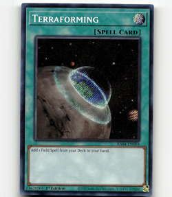 Yugioh Terraforming (Secret Rare) - Quarter Century Stampede - Image 1