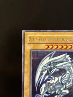 Yugioh Blue-Eyes White Dragon DDS-001 Secret Rare Promo LP - Image 2