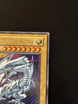 Yugioh Blue-Eyes White Dragon DDS-001 Secret Rare Promo LP - Image 3