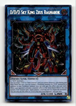 Yugioh D/D/D Sky King Zeus Ragnarok - Doom of Dimensions - Image 1