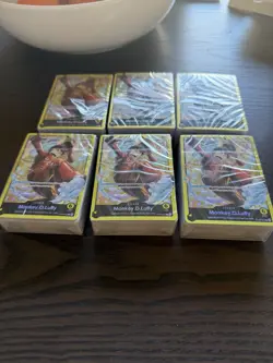 6x One Piece Card Game Starter Deck Egghead ST29 Deck Brick Sealed NO BONUS PACK - Image 1