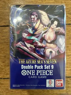 One Piece Tcg The Azure Sea’s Seven Double Pack Set 9 Bandai - Image 1