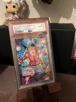 PSA 10 - ONE PIECE PRB02 EN - MONKEY D. LUFFY #061 - SPECIAL ALTERNATE ART - Image 1