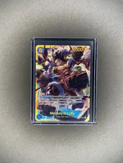 One Piece - Monkey D Luffy OP11-118 - SEC Secret Rare - A Fist of Divine Speed - Image 1