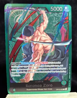 ONE PIECE Roronoa Zoro (Full Art) ST29-014 Starter Deck 29: Egghead Foil - Image 4