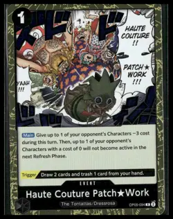 Haute Couture Patch Work #OP05-094 Awakening of the New Era English One piece - Image 1