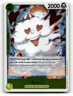 One Piece CCG Zeus OP11-106 - A Fist of Divine Speed - Image 1