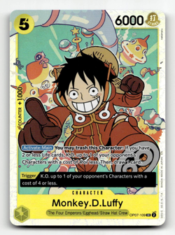 One Piece CCG Monkey.D.Luffy - OP07-109 (Reprint) - The Best - Vol. 2 (PRB-02) - Image 1