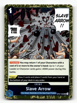 FOIL - One Piece CCG Slave Arrow (UC) - The Best - Vol. 2 (PRB-02) - Image 1