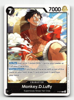 One Piece CCG Monkey.D.Luffy (P) - The Best - Vol. 2 (PRB-02) - Image 1