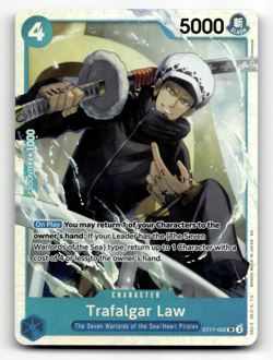 One Piece CCG Trafalgar Law - ST17-002 (Reprint) - The Best - Vol. 2 (PRB-02) - Image 1