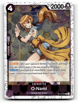 One Piece CCG O-Nami (Pirate Foil) - The Best - Vol. 2 (PRB-02) - Image 1