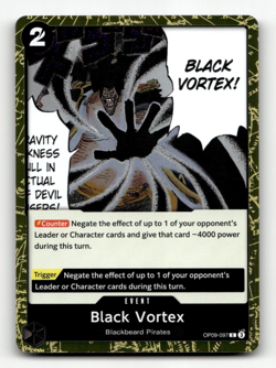 FOIL - One Piece CCG Black Vortex (C) - The Best - Vol. 2 (PRB-02) - Image 1