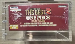 ONE PIECE CARD GAME: PRB02 THE BEST Vol.2 English Sealed +Acrylic Case - Image 3
