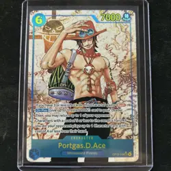 OP13-119( Carrying On His Will) Portgas D Ace SEC (One Piece TCG) ENGLISH - Image 1