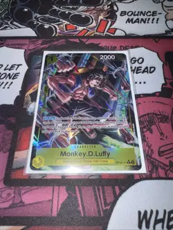 ONE PIECE MONKEY D LUFFY OP10-111 R ALT ART ROYAL BLOOD ENGLISH - Image 1