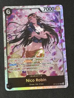 Nico Robin SR One Piece Legacy of the Master OP12-087 NM - Image 1