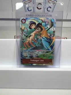 2025 One Piece Trafalgar Law (Alt Art) OP14-009 SR The Azure Sea’s Seven NM - Image 1