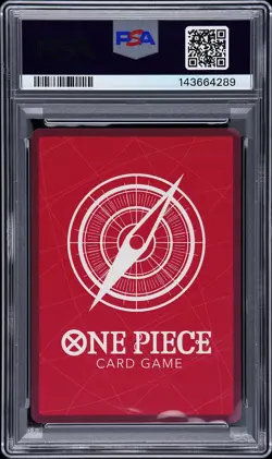 2022 ONE PIECE STARTER DECK ST01-STRAW HAT CREW #001 MONKEY D. LUFFY PSA 10 - Image 2