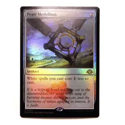 Pearl Medallion FOIL / Magic MTG / Modern Horizons 3 - Rare - NM - Image 1