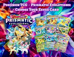 Pokemon TCG - Prismatic Evolutions: Choose Your Eevee Card! Umbreon & More | NM - Image 1