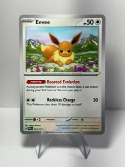 Pokemon TCG - Prismatic Evolutions: Choose Your Eevee Card! Umbreon & More | NM - Image 3