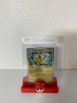 #029/131 Jolteon Poke Ball Rare Holo Pokemon TCG Prismatic Evolutions English NM - Image 3