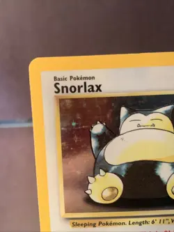 Pokemon TCG Snorlax Jungle Set 11/64 Holo Rare 1999 WOTC VTG LP - Image 2