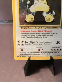 Pokemon TCG Snorlax Jungle Set 11/64 Holo Rare 1999 WOTC VTG LP - Image 5