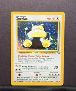 Snorlax Holo #11/64 - Jungle Set Unlimited - 1999 WOTC Vintage Pokemon - Image 1