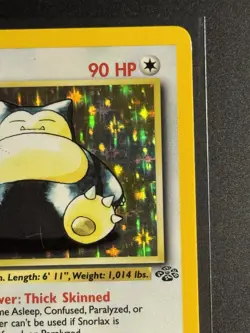 Pokemon TCG Snorlax Holo Rare Unlimited Card 11/64 Jungle Set 1999 WOTC Vintage - Image 4