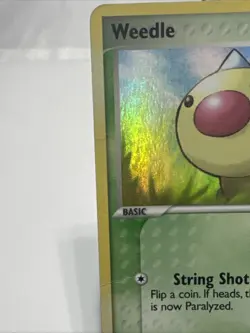Weedle 87/113 Ex Delta Species Reverse Holo Foil Stamped Pokemon Card MP - Image 5