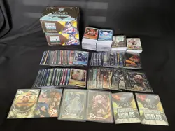 Vcard Awakened Worlds Gamersupps 1st Edition Card Lot 2 box’s holo 9 10 - Image 1