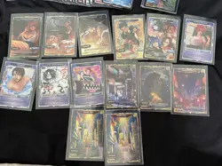 Vcard Awakened Worlds Gamersupps 1st Edition Card Lot 2 box’s holo 9 10 - Image 4