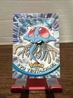 Topps 1999 Tentacruel 73 Green Logo Pokemon Card - Image 1