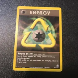 Recycle Energy 105/111 Neo Genesis Rare Pokemon Card LP - Image 1