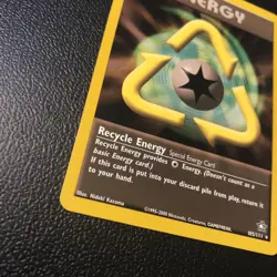 Recycle Energy 105/111 Neo Genesis Rare Pokemon Card LP - Image 2