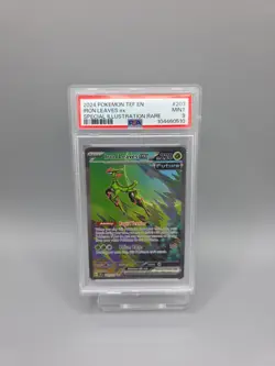 Pokemon Card Iron Leaves EX Sir 203/162 English Psa 9 - Image 1