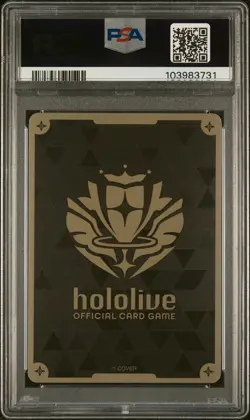 2024 HOLOLIVE OFFICIAL CARD GAME JPN PROMOS #009 SHIRAKAMI FUBUKI PSA 10 - Image 2