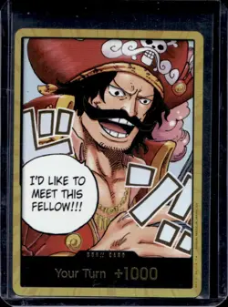 One Piece Card Game I'd Like To Meet This Fellow!!! Don!! Card Your Turn #1000 - Image 1
