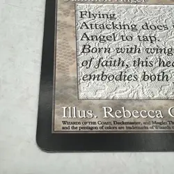 Magic The Gathering MTG Serra Angel (Guay) Oversized 6" X 9" Promo Card (1996) - Image 4